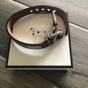 Coach legacy XS dog collar with box!